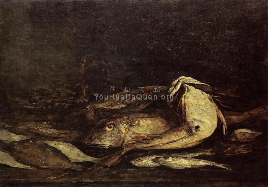 Mullet and Fish - 尤金·布丹